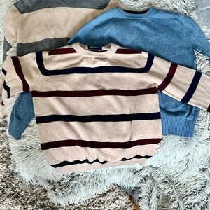 3 for 1 sweater bundle! Beige and Blue Sweaters